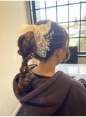ポニーテールアレンジ