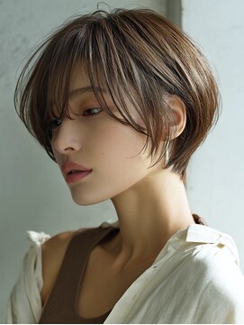 アルトリスト(Altruist Aging×HAIR&SPA) ☆イメチェンピンクベージュアンブレラカラー前髪クールショート