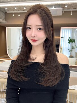 ロンド アンブル 四条烏丸(Lond ambre) 【五島巨幹】 レイヤーカット/韓国ヘア/顔周り/前髪/髪質改善