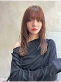 【kate 大宮】マロンブラウン×レイヤースタイル