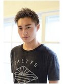 20代30代40代メンズツーブロック刈り上げビジカジオシャレ感