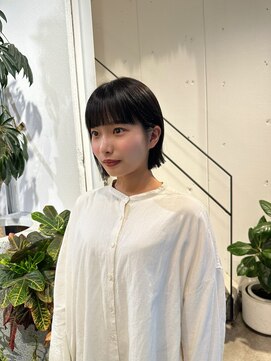 オムズポカ 栄矢場町店(OM's poka) 切りっぱなしボブ/ボブ