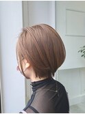 20代30代/くせ毛カバー/透明感ショート/ツヤ髪
