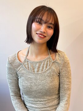 ロンド ブランシュ 錦糸町北口(Lond blanche) くびれヘア/顔周り/韓国/カラー/レイヤーカット/前髪/錦糸町ボブ