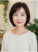 50-60代にオススメ★大人のグラデーションボブ