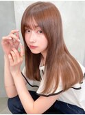 くびれヘア/髪質改善/縮毛矯正/レイヤーカット/韓国/顔周り/銀座