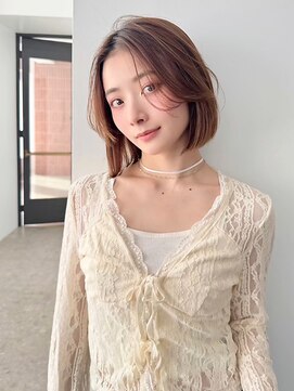 レイラバイアフロート 吉祥寺(Lila by afloat) 小顔見えレイヤーボブ/顔まわりレイヤー