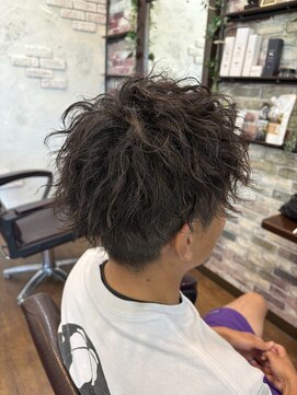 ヘアーデザイン ニコ(Hair Design nico) 2ブロックツイストスパイラル
