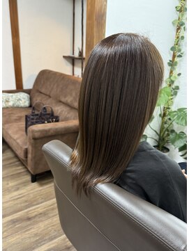 カノン(kanon) カラー＋髪質改善アプトグロストリートメント