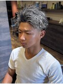 MEN’S HAIR/ブルーブラック/フェザーパーマ/瀬田