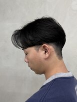 ニコ トウキョウ ロジック(nico TOKYO Logic)&nbsp;メンズセンターパートニュアンスパーマアップバング