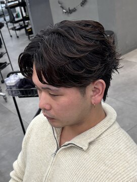 オーバルバイアピッシュ(OVARL by apish) フェザーサーフ/フェザーパーマ/サーフカール/メンズパーマ