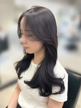 ジュノヘアージャパン 表参道(JUNO HAIR JAPAN) 黒髪/クラゲヘアー/オリーブグレー/小顔/ココアベージュ/渋谷