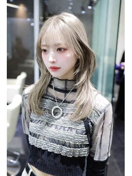 エルサ ザ リープ(ELSA the leap) 【ブリーチカラー/ダブルカラー】ハイトーン/レイヤー/韓国