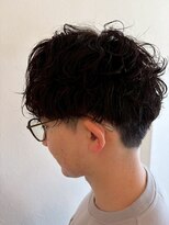 エヌアンドエー 春日部東口店(hair shop N&A)&nbsp;横顔イケメン 美シルエットのダウンスタイルヘアパーマ