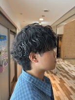 ケンジ 平塚 アネッタ(KENJE annetta)&nbsp;なみまきパーマ　マッシュスタイル