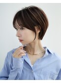 前髪あり大人ショート 30代40代50代【AIN.表参道】川原