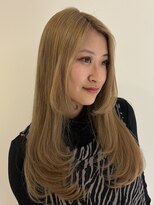 ブランコ 表参道(BLANCO) 表参道/イメチェン/ピンクベージュ/アンブレラカラー/前髪