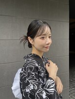 フェリーチェ(Felice)&nbsp;浴衣　着付け　カチモリ　花火大会　夏祭り　シニヨン
