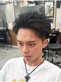 MEN’S/リバースセンターパート/ニュアンスパーマ/南堀江