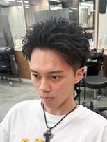 ルースト 南堀江店(ROOST)&nbsp;MEN’S/リバースセンターパート/ニュアンスパーマ/南堀江