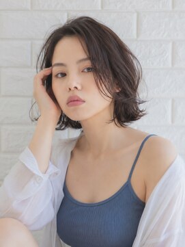 キース ヘアアンドメイク 恵比寿(kith. hair&make) 透明感グレージュ/デザインカット/顔まわりカット/レイヤー