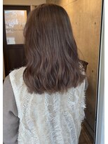 ロッカヘアエジェ(ROCCA hair eje.) 透明感グレージュ*ゆるウェーブミディ小顔