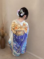 マスト ヘアー(must hair)&nbsp;振袖 × 前撮り