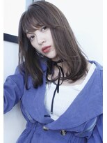 アンサム 三軒茶屋(UNSOME)&nbsp;優しいグレージュカラー☆切りっぱなしロング