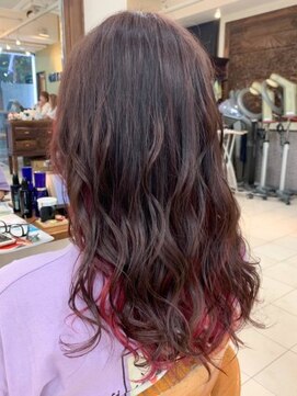 クアトロ グランシュ 川崎店(QUATRO × GranCieux) 【QUATRO川崎】ピンクグラデーション