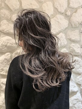 モアナ バイ ヘッドライト 沖縄東崎店(Moana by HEADLIGHT) Moana東崎#西原#バレイヤージュ#デザインカラー#大人かわいい