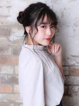 ビーピージェイズ 宇城店(BPJ'S) ゆるふわルーズな編み込みアップスタイル♪