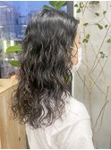 ハードパーマ くるくる スパイラルパーマ 強めパーマ