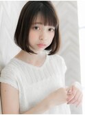 【ROMA】愛されミルキーベージュ×簡単スタイリング小顔ボブ