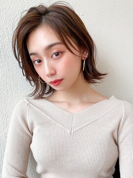 ラルユー 金山(LallYou) 大人かわいい/ショートボブ/小顔ショート/艶カラー/20代30代40代