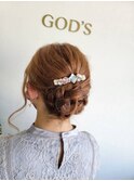【ヘアアレンジ】アップスタイル