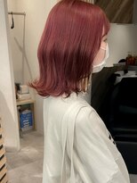 アイリー 名古屋(A/LEE)&nbsp;ピンクブラウン（ブリーチ1回）