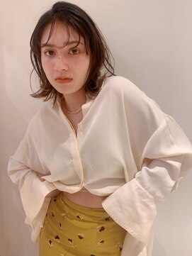 リッカ ミューク たまプラーザ(lycka mjuk) くびれミディアムヘア