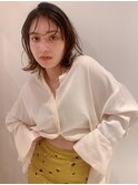 くびれミディアムヘア