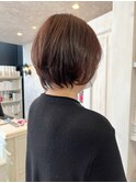 福山市美容室Caary人気 透明感パープルピンクひし形スタイル