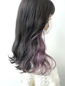 アライブ キチジョウジ(ALIVE Kichijoji) 韓国風インナーカラー×ラベンダー