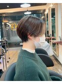 ハンサムショート　アースカラー　10/7