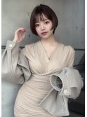 人気な丸みショート☆上條