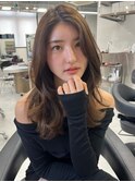 2916シアーグレージュ寒色系カラーダークアッシュスローカラー