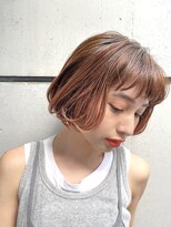 スーハ 恵比寿(SUUHA) 透け感/ワンカール/切りっぱなしボブ