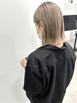 ノーマン(norman) 大人ミルクティーボブ