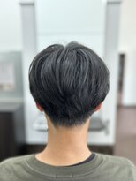 プレジール(Plaisir)&nbsp;メンズブラックナチュラルビジネス刈り上げスッキリ爽やかヘア