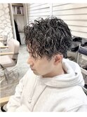 【Moana綱島】#ツイスパ#ツイストスパイラル#メンズパーマ#30代