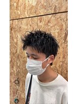 ラッドバイプティパ(rad...by petit-pas)&nbsp;☆学生必見/骨格矯正メンズカット×スパイキーショート/水戸