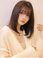 アグ ヘアー ラクエ 二戸店(Agu hair laque) 《Agu hair》ショコラベージュエアストレート